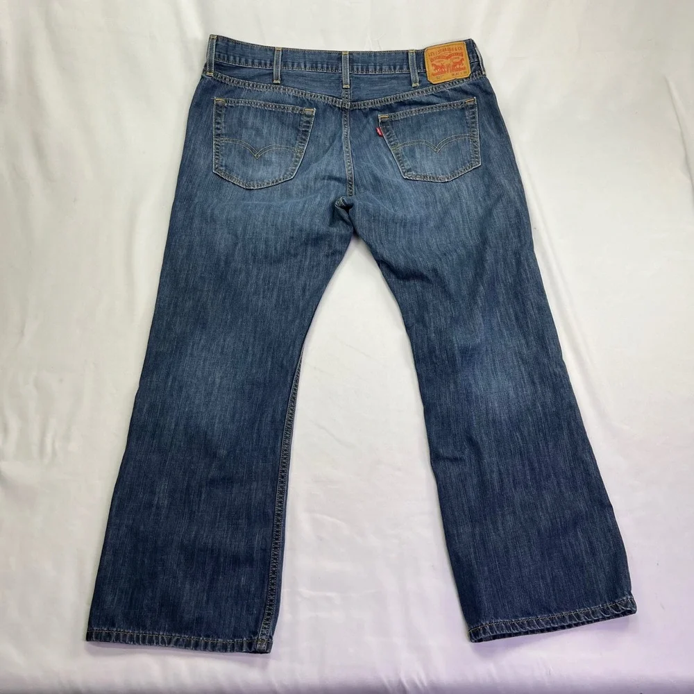 Levi's‎ 527 Slim Bootcut Jeans Blue 40x30 Medium Wash Denim 100% Cotton